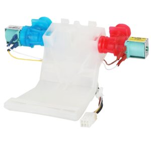 Upgraded W10144820 Washer Water Inlet Valve Compatible with whirlpool amana kenmore Washers,Replace AP6015761, W10140914, WPW10144820,W10311458,W1AP6015761,PS11749042 Washing Machine Replacement Parts