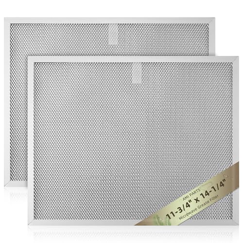 2 Pack Allure Range Hood Filter 11-3/4" x 14-1/4" by AMI PARTS