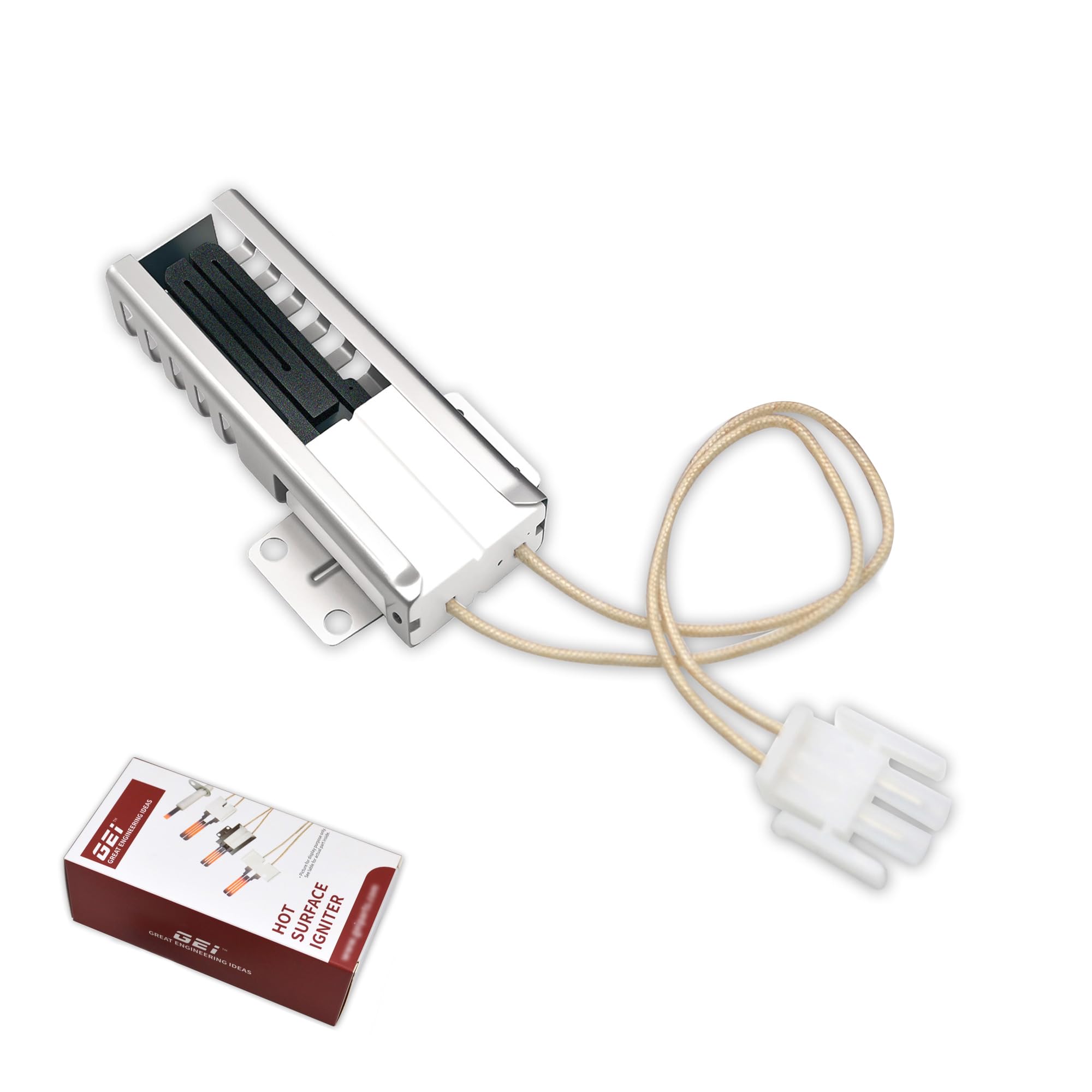 GEIparts WB13K21 Oven Igniter for Gas Stove, Replacement Parts for Range, Replace 5303935066, WB13K0021, WB13T10045, WB13K10026, IG9998, 501A, PS231280, AP2020569 Ignitors - Image 7