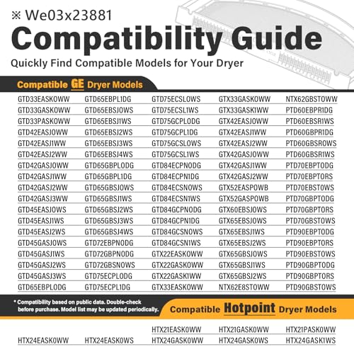 WE03X23881 Filter Replacement for GE Dryer Lint Trap Replacement with Cleaning Brush for GE Hotpoint GTD65EBSJ3WS GTD33EASK0WW GTD42EASJ2WW GTD42GASJ2WW GTD45EASJ2WS Replaces PS11763056 Trap Screen - Image 8