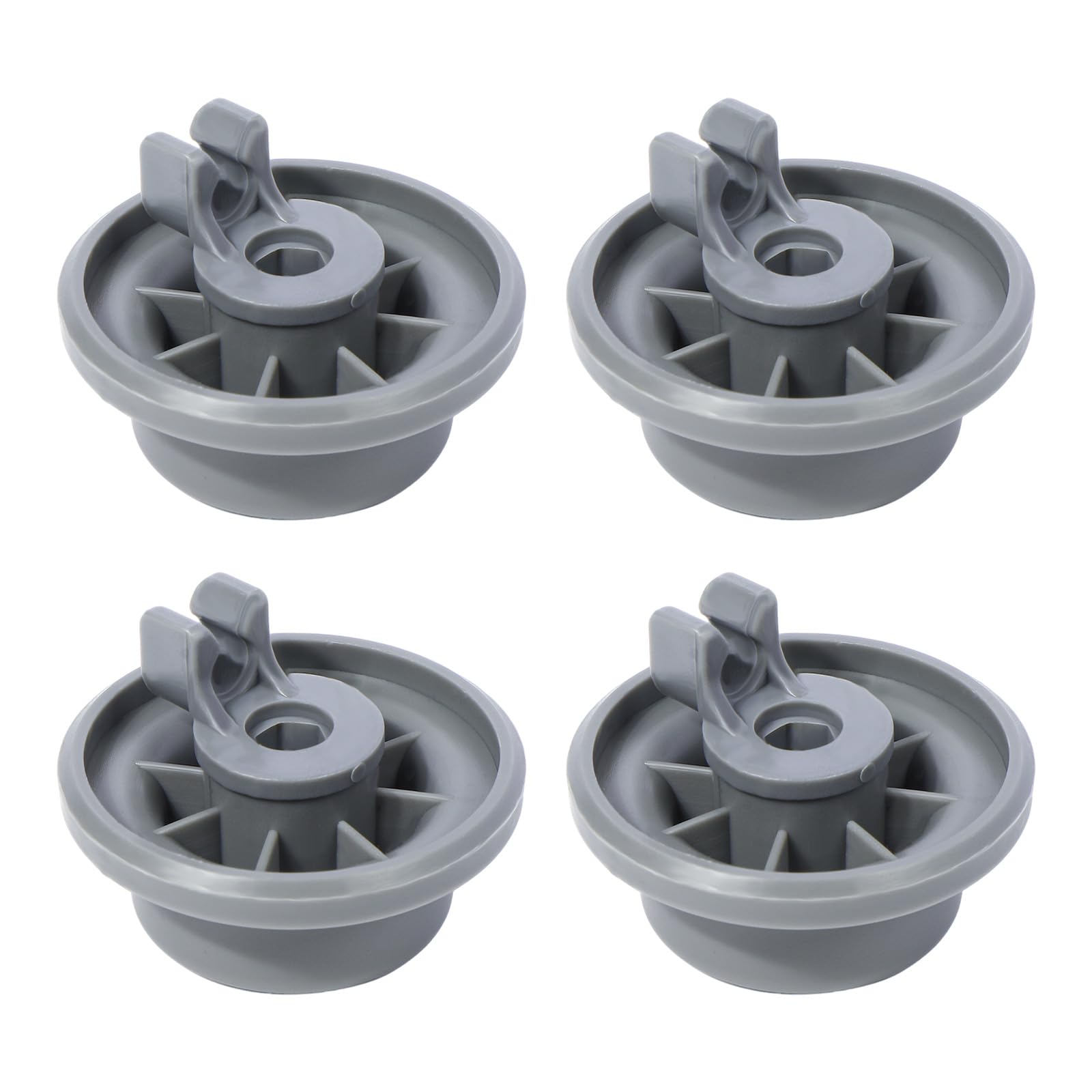 Dishwasher Lower Rack Wheel, 4 Pack 165314 Dishwasher Wheels, Dish Rack Wheels Fit for Bosch Kenmore Dishwasher, Replace Part Number 420198 AP2802428 PS3439123 - Image 7