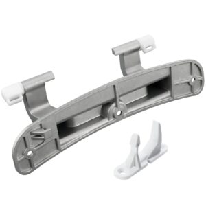 Upgraded 134550800 Affinity Washer Door Hinge with Bushings & 131763310 Door Striker Kit-Fit for Frigidaire Electrolux Kenmore Crosley Washing Machine-Replaces 1191162 AP3886714 PS1152380 by Techecook