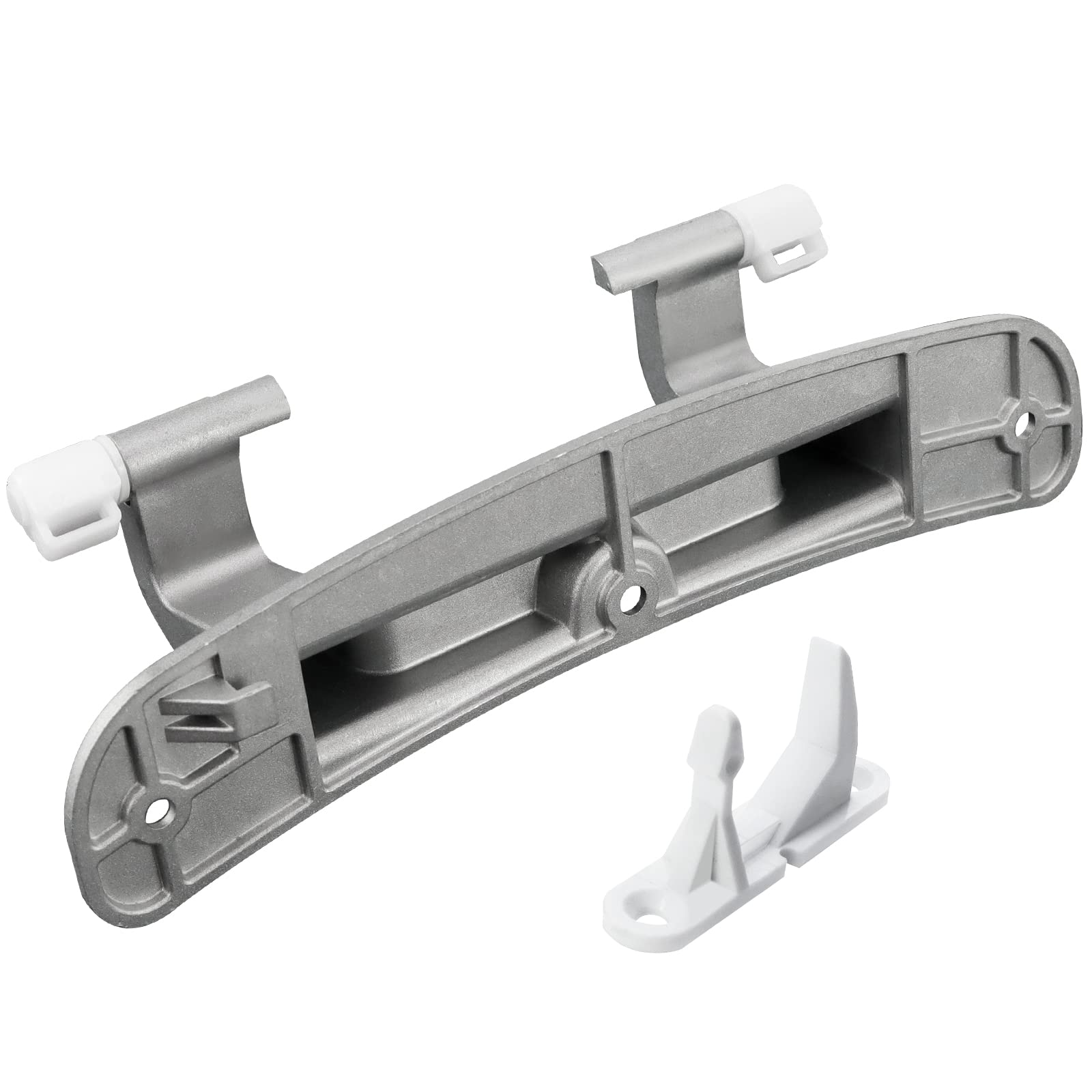 Upgraded 134550800 Affinity Washer Door Hinge with Bushings & 131763310 Door Striker Kit-Fit for Frigidaire Electrolux Kenmore Crosley Washing Machine-Replaces 1191162 AP3886714 PS1152380 by Techecook