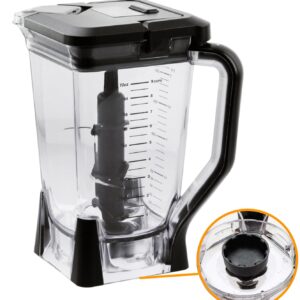 Replacement 72oz XL Pitcher with Lid and 6-Blade Assembly Compatible with Ninja Blender BL660, BL770, BL771, BL773, BL740, BL780