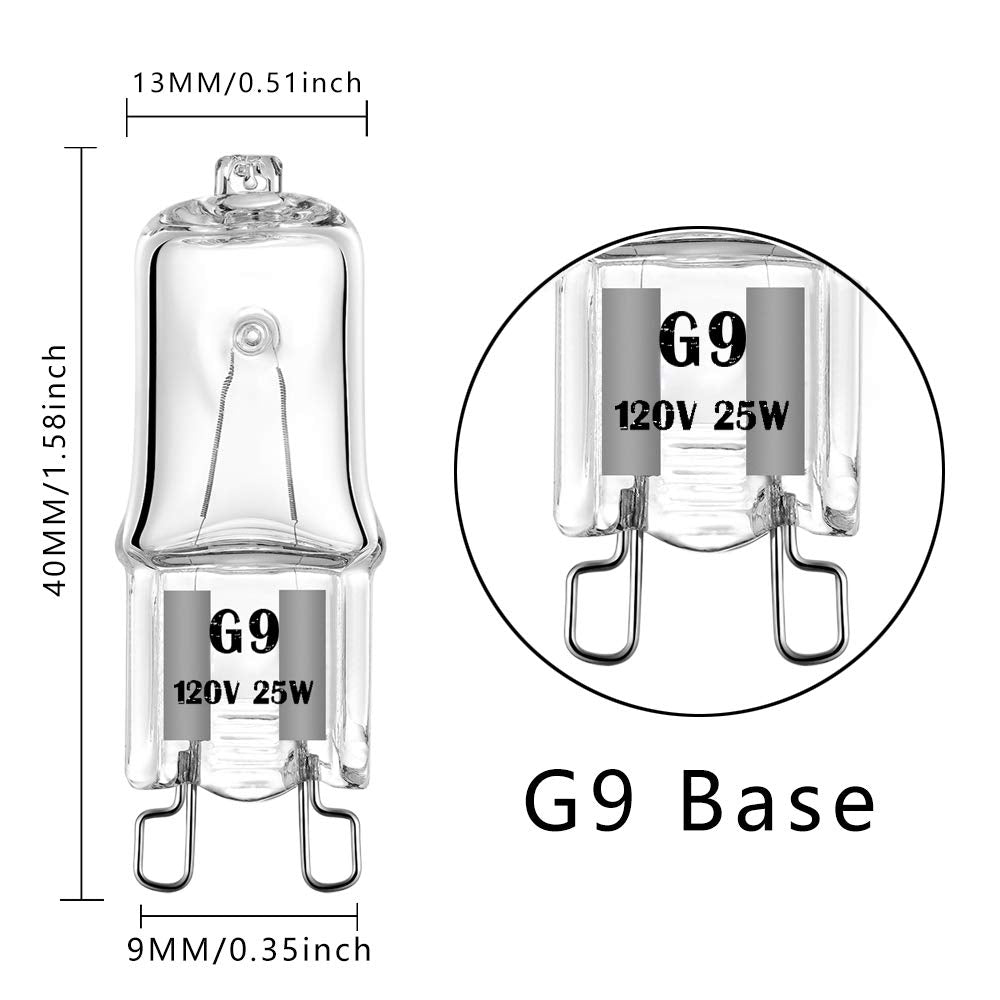 W10709921 Microwave Light Bulbs Compatible with K-itchenaid Jenn-air Whirlpool Ma-ytag Replace for W10112515 AP5983626 PS11722423 AH2338904 1464853 AP4358902 EA2338904 PS2338904 W10208564(4 Pack) - Image 6