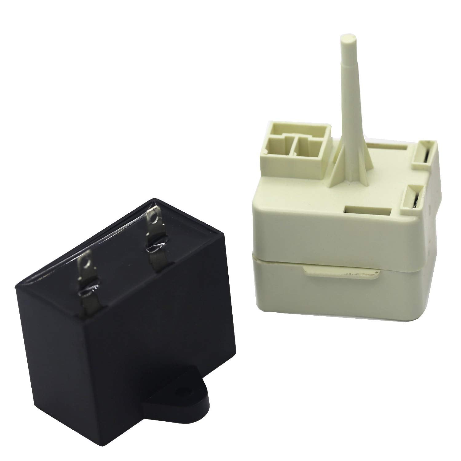 W10613606 Refrigerator Compressor Start Relay and Capacitor by Seentech - Compatible with Whirlpool, Kenmore, fridges. Replace Part Number: W10416065, PS8746522, 67003186 (1 Pack) - Image 4