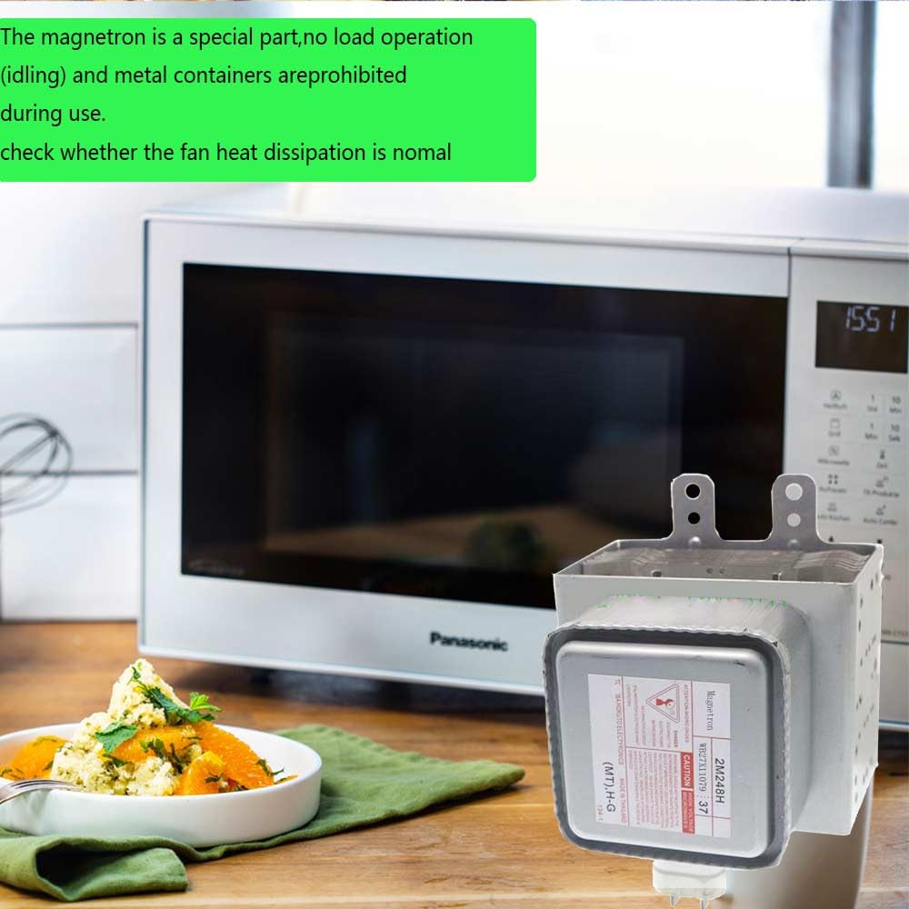 New WB27X11079 Magnetron for GE Microwave Oven Repair Part Replace AP4484347, WB27T10545, 1556155, AH2370172, EA2370172, PS2370172 OM75P-21-ESGN 2M248H Magnetron