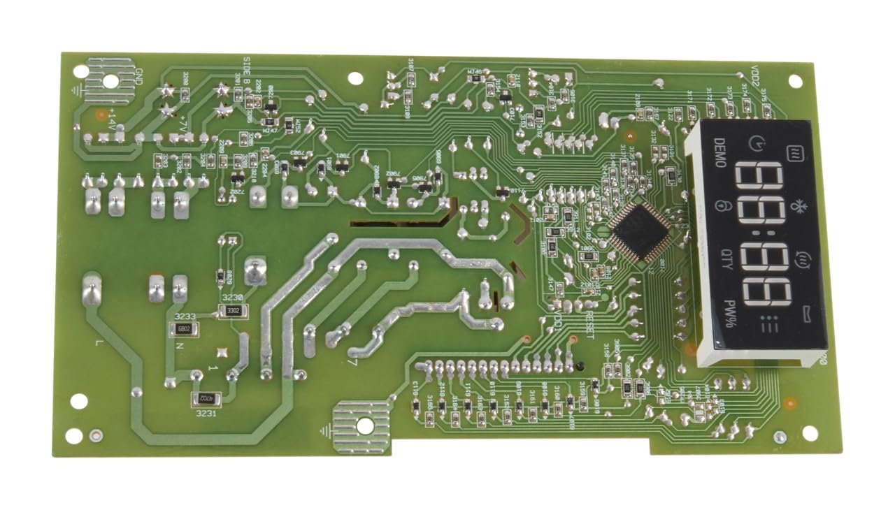 Whirlpool W11552018 Genuine OEM Microwave Electronic Control Board Replacement Part - Replaces W10831030, W11106356, W10849829, W10886650, W10892389, and W11544451 - Image 4