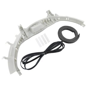 WE49X20697 Dryer Bearing Kit Compatible with GE Dryer Contains Top Bearing WE3M26 Drum Felt WE9M30 (WE09X20441) Drive Belt WE12M29 Bearing Slides WE1M1067 (WE1M481) Glide Slides WE1M504 (WE1M333)