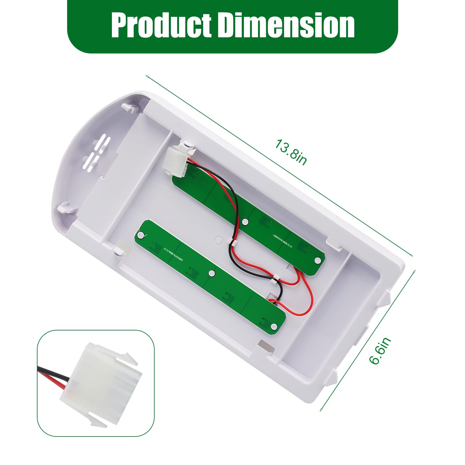 W11527432 Refrigerator Led Light Replacement Fit For Whirlpool Maytag Amana Fridge Light Module Replacement W11101384 W11333374 W11387579 W11042554 WRX735SDHZ02 WRX735SDHZ03 Light - Image 7