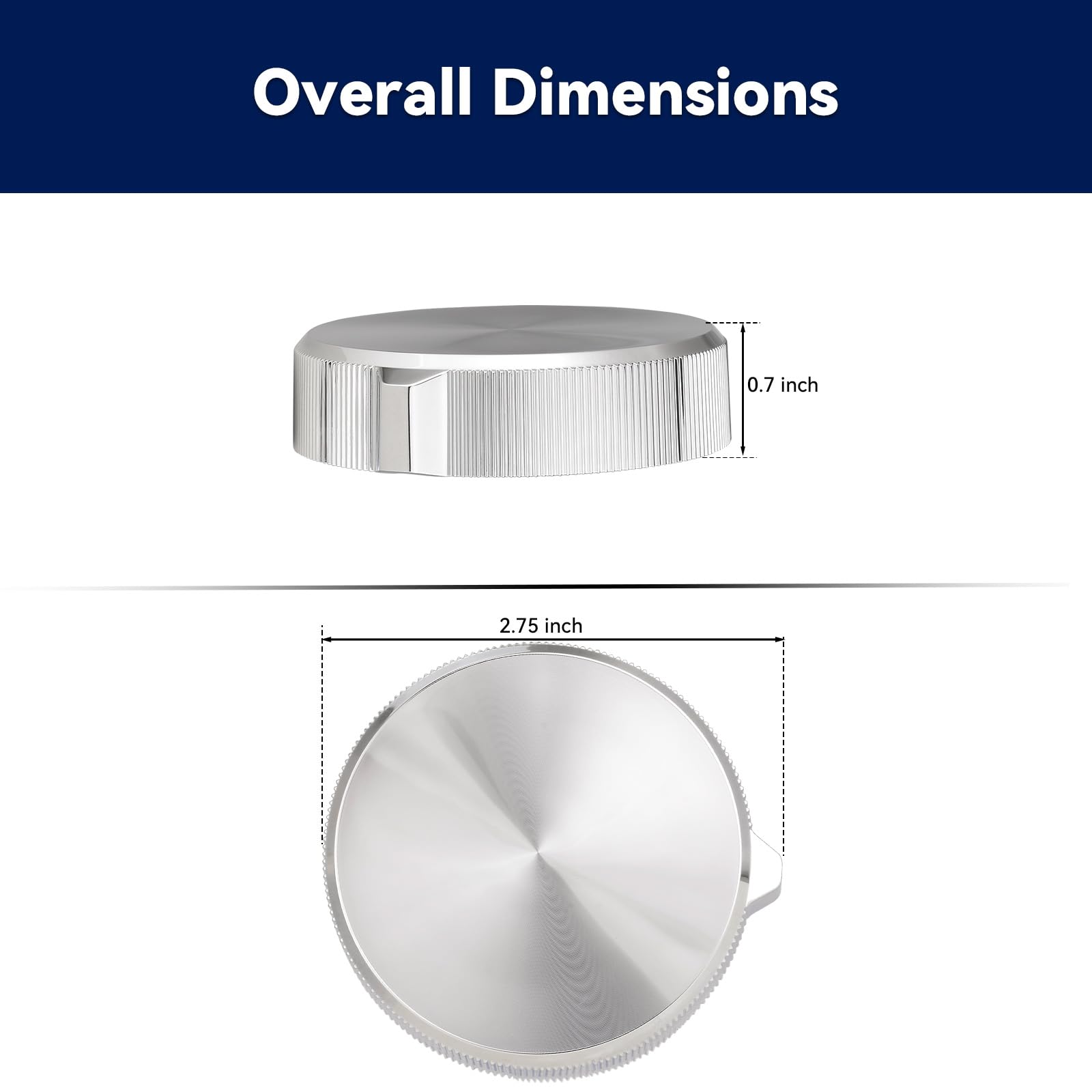 W11675852 Dryer Knob Replacement for Maytag, Large Dryer Control Knob Replacement Parts for Maytag Washer Dryer Timer Knob, Replaces W11328381 - Image 6