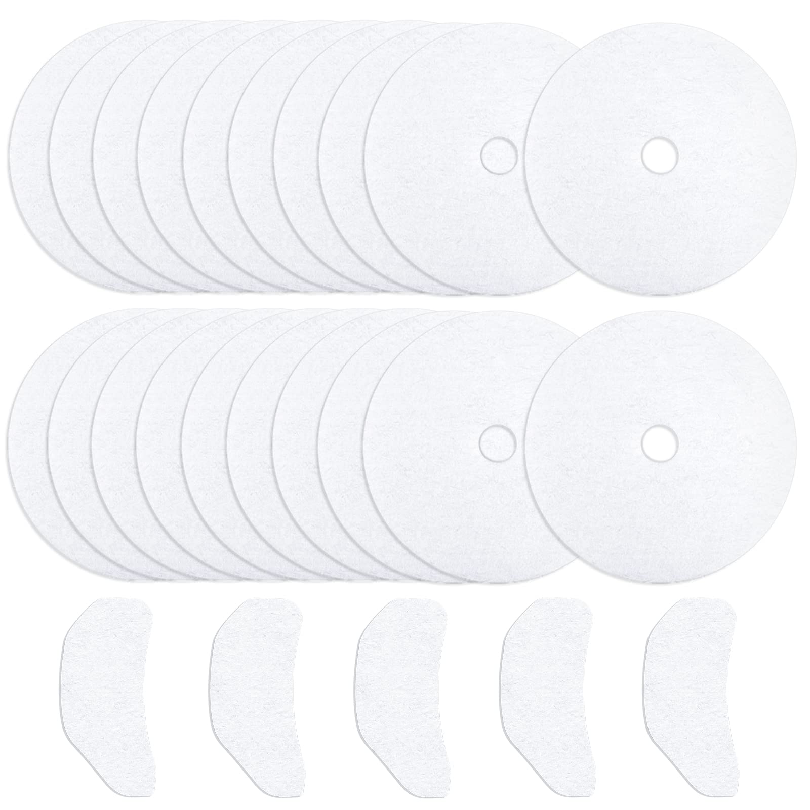 25PCS Cloth Dryer Exhaust Filter for Panda by Blutoget - Universal Dryer Lint Filter Cloth-Compatible for Panda Magic Chef Avant Sonya Dryer-20 Exhaust & 5 Air Intake Filter
