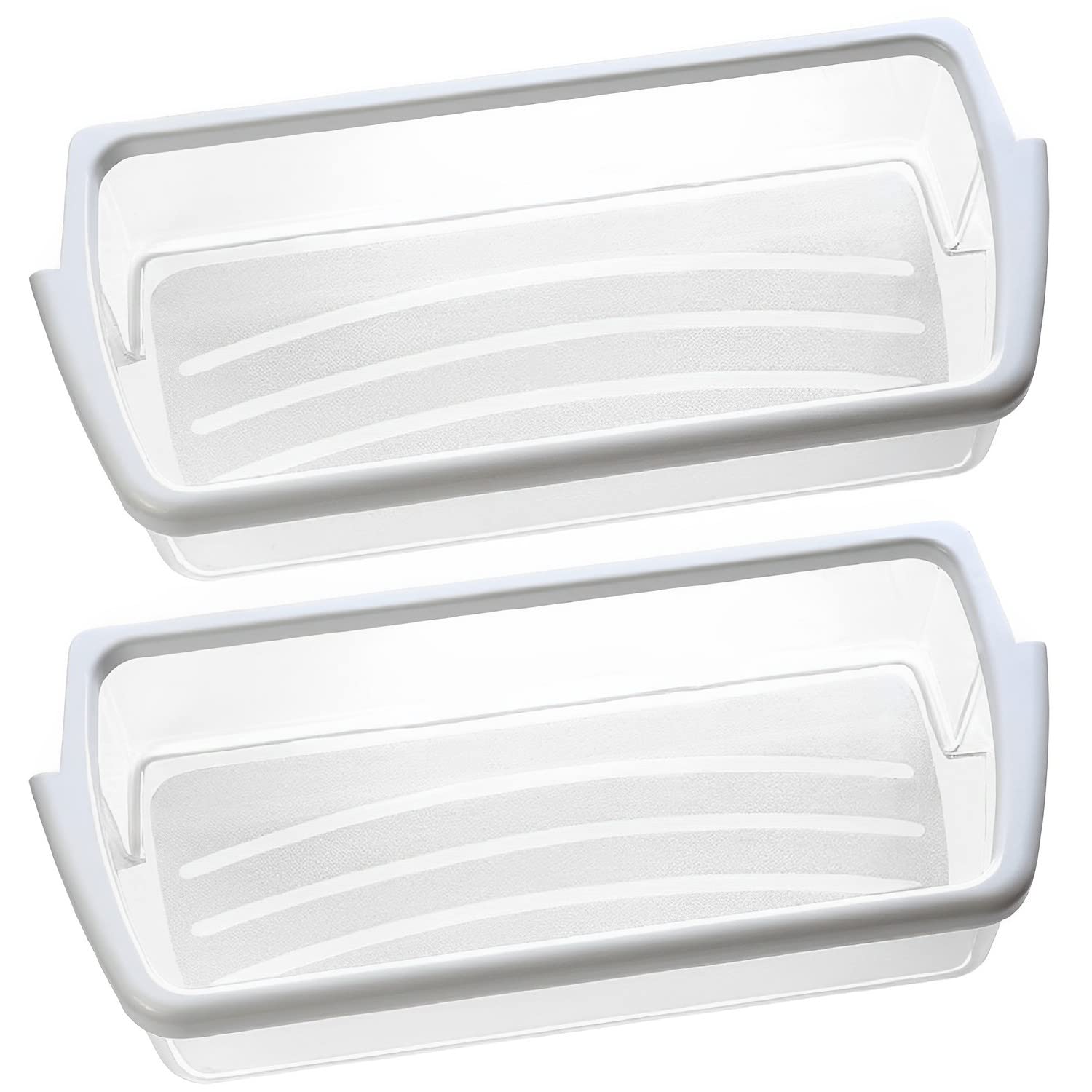 2 PACK Upgraded W10321304 Refrigerator Door Shelf Replacement Compatible with Whirlpool Fridge Door Bin WRS325FDAM01 WRS325FDAM02 WRS325FDAM04 ED5FVGXWS07 - Replace WPW10321304 AP6019471 2179574 - Image 6