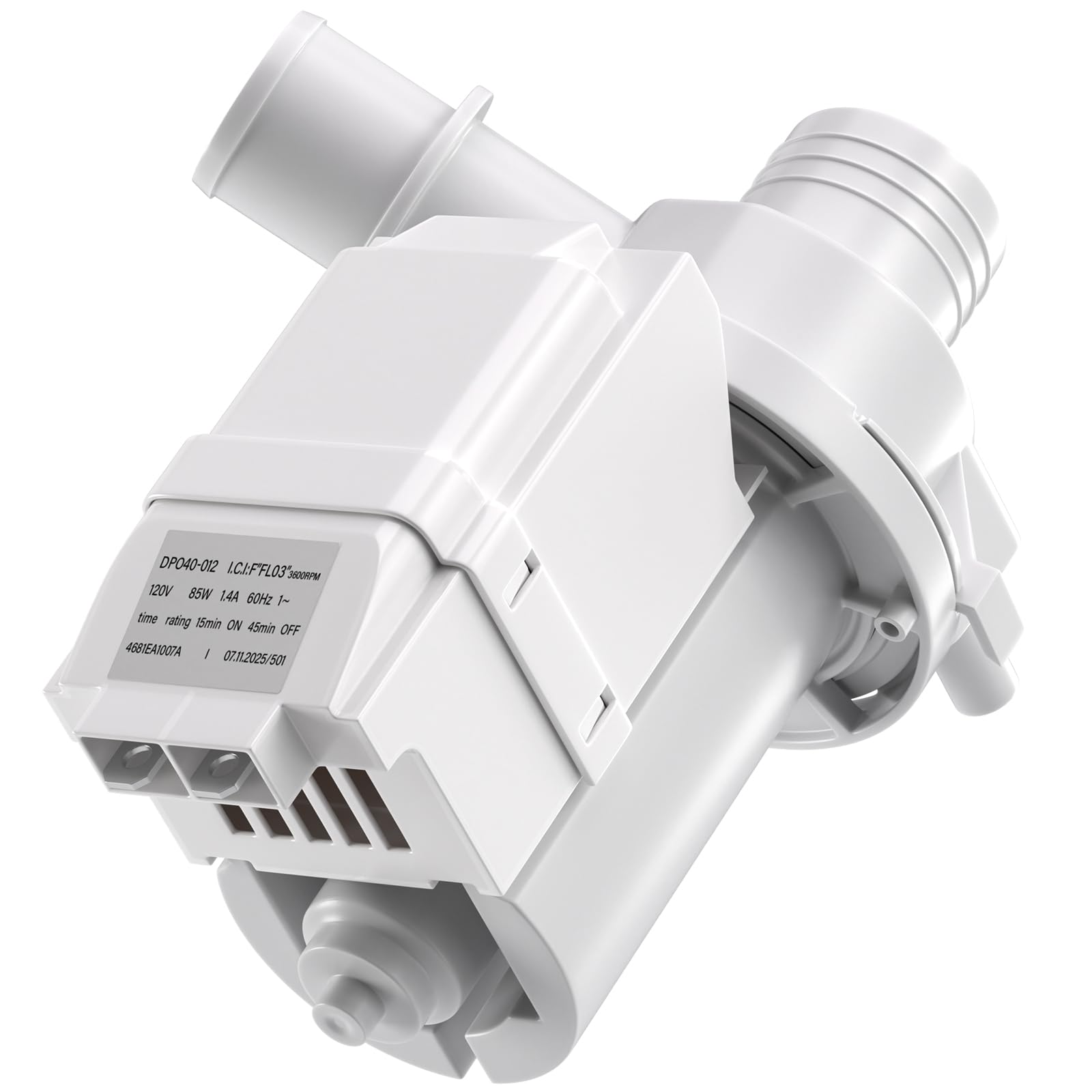 DP040-012 Drain Pump Replacement for LG & Kenmore Washer 4681EA1007A 5859EA1004P 5859EA1004F WT5070CW WT5270CW WT4870CW WT4970CW - Image 8