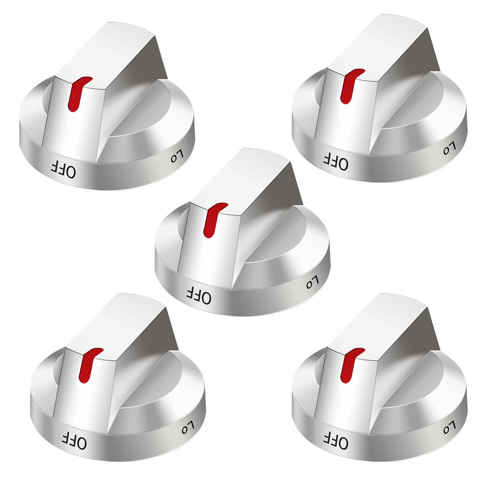 DG64-00473A for Samsung Stove Knob Replacement, with Upgraded Stainless Steel Reinforced, Replacement for Samsung Gas Range/Oven/Stove