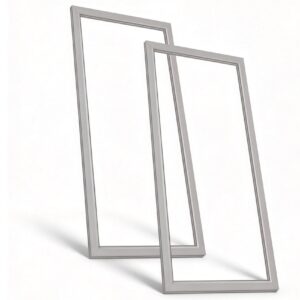 2 Pack 241778315 241778307 Refrigerator Door Gasket, Unit for Frigidaire, Electrolux, Kenmore, Crosley Refrigerator Door Seal, Fits for AP4587413 1793667 4994874 241778301 241778303 etc
