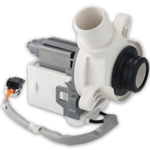 290D1201G003 fit for Hotpoint GE WH23X24175 Washer Drain Pump Motor WH23X28418 B40-3A01 gtw330ask gtw460asj gtw220ack htw240ask WH23X24178 WH23X27574 GTW750CPL0DG GTW460ASJ5WW HTW200ASK prime&swift