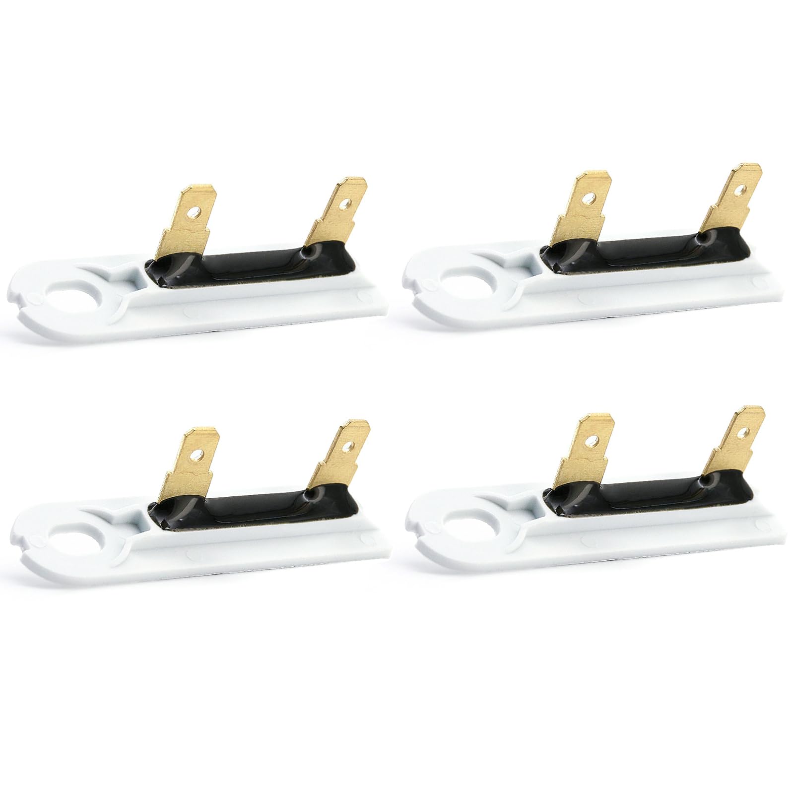 4 Pack 3392519 Dryer Thermal Fuse Replacement Part for Whirlpool Maytag Kenmore Dryers, 3388651, 3392519, 694511, 80005, WP3392519VP (4) - Image 3
