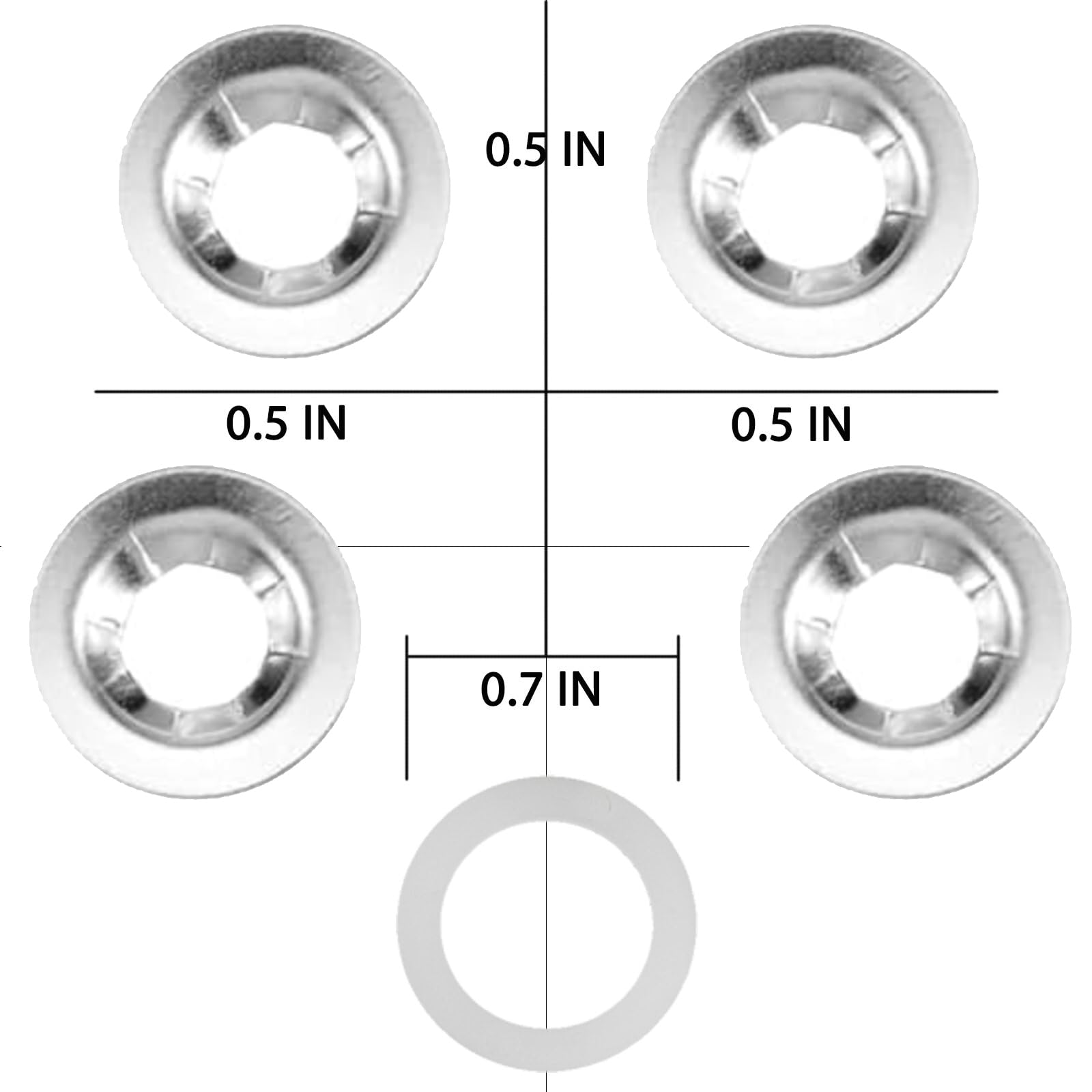 Dryer Idler Pulley Kit Drum Roller Repair Kit May-tag MEDX655DW1/MEDB765FW0/MEDB835DW4/MEDB835DW3/MEDC215EW1/MEDB855DC4/MED5500FW1/MGD5500FW0 Belt Replacement. - Image 3