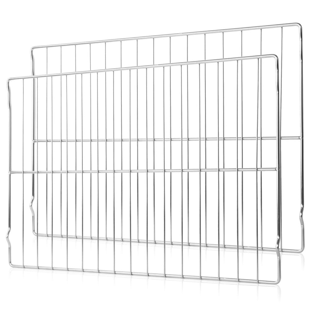 2-Pack 316496201 Heavy Duty Oven Racks for Frigidaire Kenmore, 24.2 x 16 In