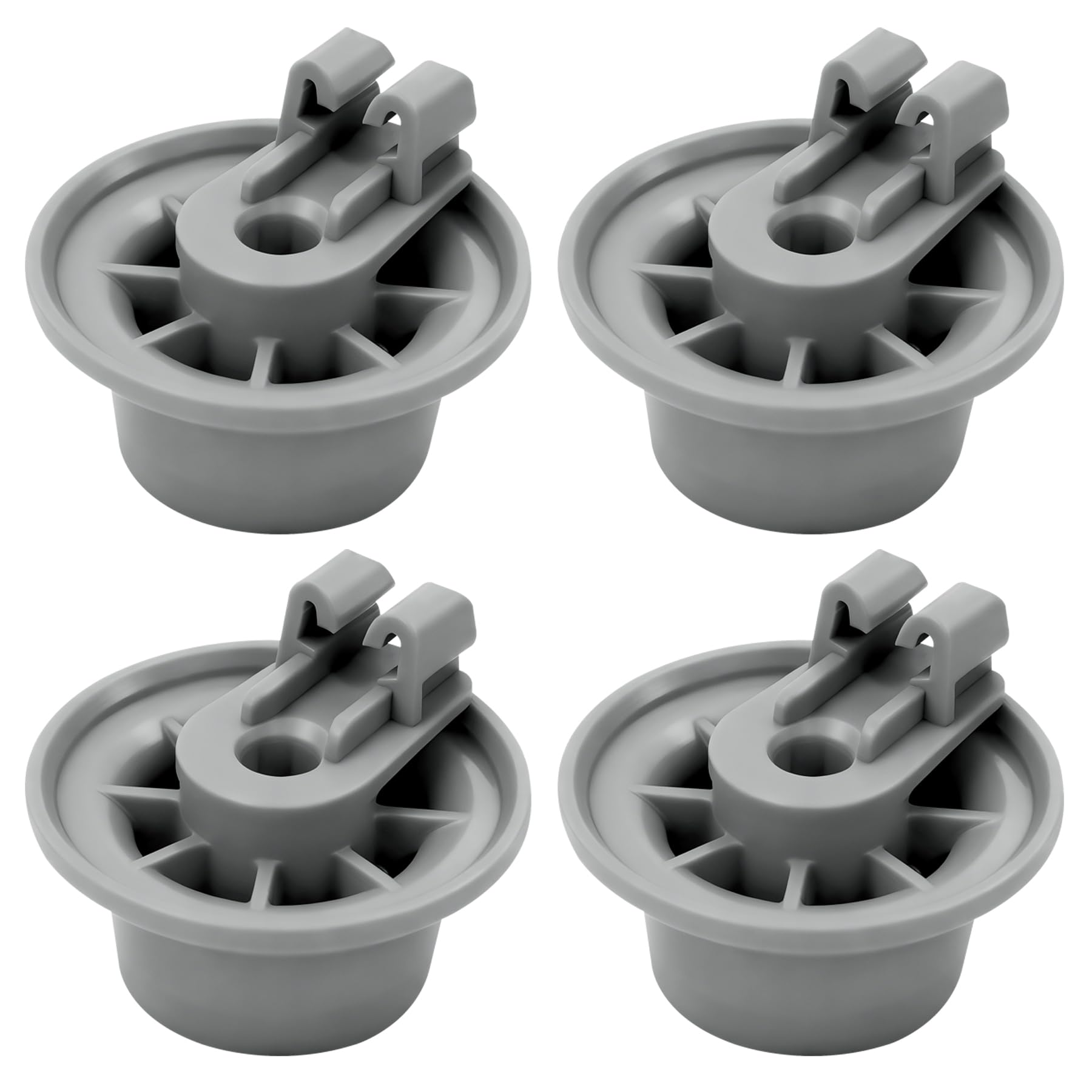10016657 Fits for Bosch Dishwasher Extended Lower Rack Wheel Kit Replacement for Bosch Dishwasher Rack Wheels (4pack) - Image 5