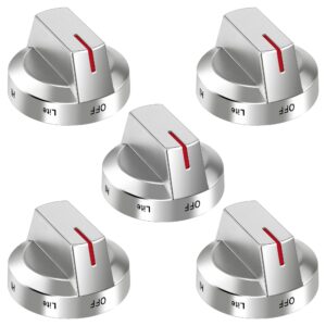 AMI PARTS DG94-03500A/Z Fit for Samsung Gas Stove Knob Replacement (5PCK)