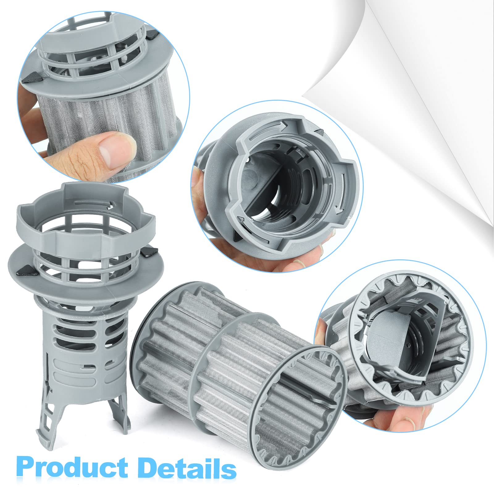 New Upgraded 00645038 645038 Micro Filter For Bosch Kenmore Dishwasher Parts Replaces AP4339631, 00651097, 1560725, 651097, AH3479708, EA3479708, PS3479708, PS8730270 - Image 8