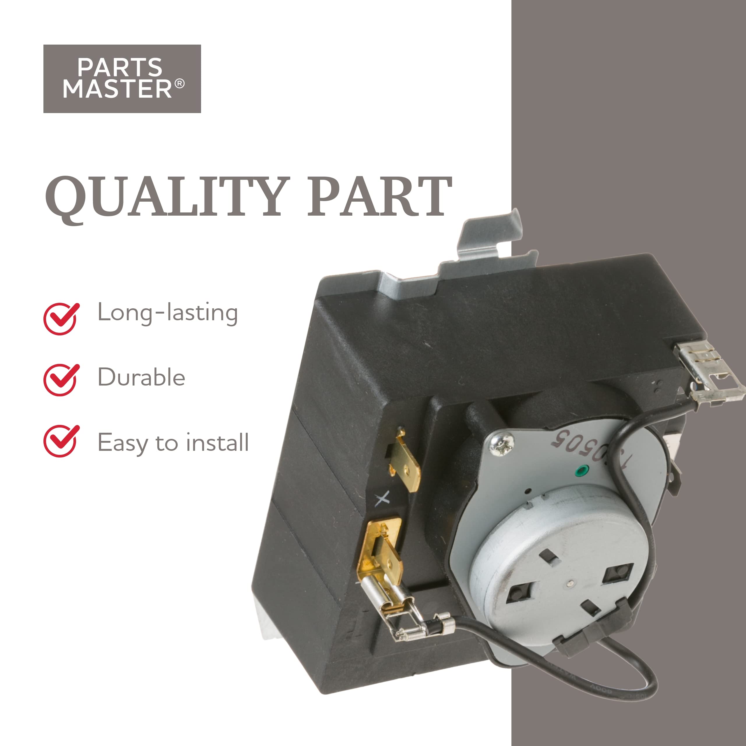 Parts Master Replacement for GE/Hotpoint Dryer Timer - WE4M532, PS8746223, AP5788219, 3029573 - Part for Clothes Dryer Machine - Clothes Dryer Replacement Parts - Image 4