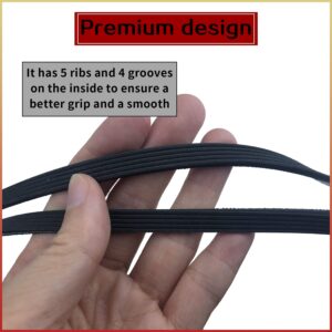 137315300/134719300 Dryer Drum Drive Belt - Replacement Part Exact Compatible with Sears Frigidaire Electrolux Dryers Replaces 1482960 134719300 AP4368788 PS2349294 7134719300