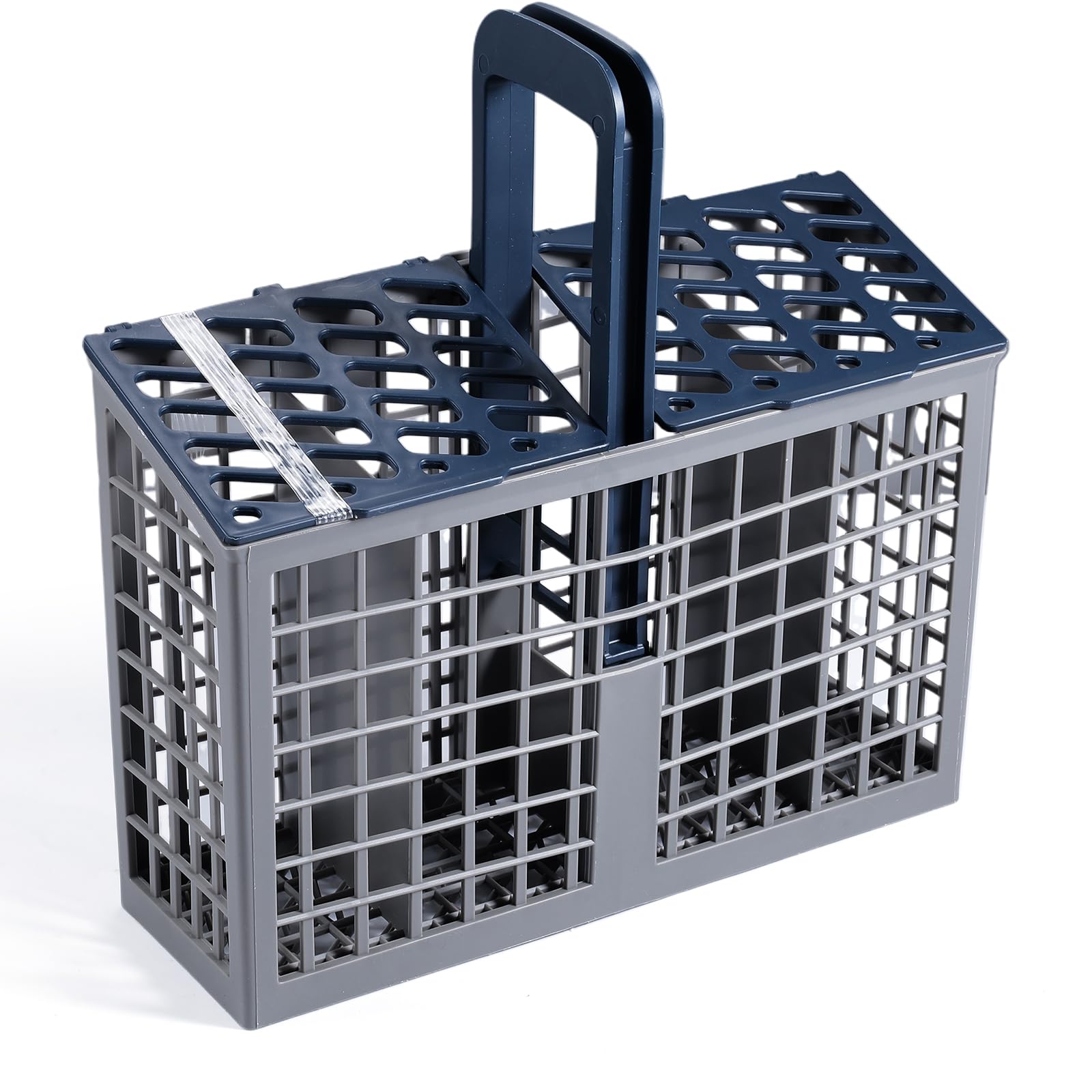 Dishwasher Cutlery Basket (9 x 3 x 10.3 inches) Fit For samsung DD82-01112A / DD94-01013A / DD97-00250A Silverware Utensil Basket - Competible With Samsung, whirlpo-l, Bosch etc. Parts DD82-01384A