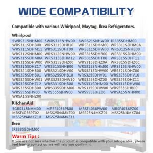 [Upgraded] W11188040 Refrigerator Fresh Food Glass Shelf (Upper) fit for Whirlpool/Maytag Refrigerators, Replaces W11135529, 4547258, AP6286990, PS12348757 (1 Pack)