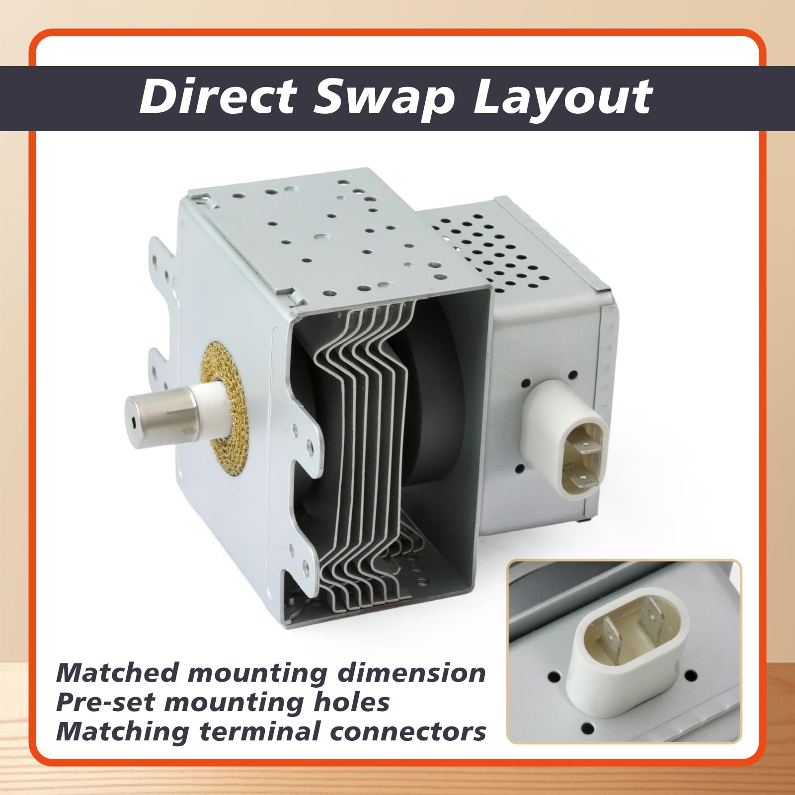 Mhrxusd 2M261-M32 Microwave Magnetron Compatible with LG Microwave Oven - Image 6
