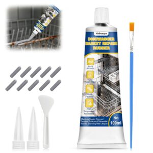 3.38 Oz Dishwasher Rack Repair Kit, High Low Temperature Pressure Resistant