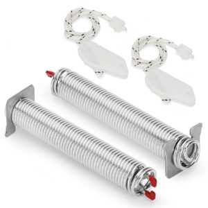 2025 Upgraded 00754866 Dishwasher Door Spring Kit (Stainless steel) Compatible With Bosch Dishwasher Parts, Replaces AP5804978 PS8770519 00623540 00627230 00659339 00751392 3279707-10 Year Warranty