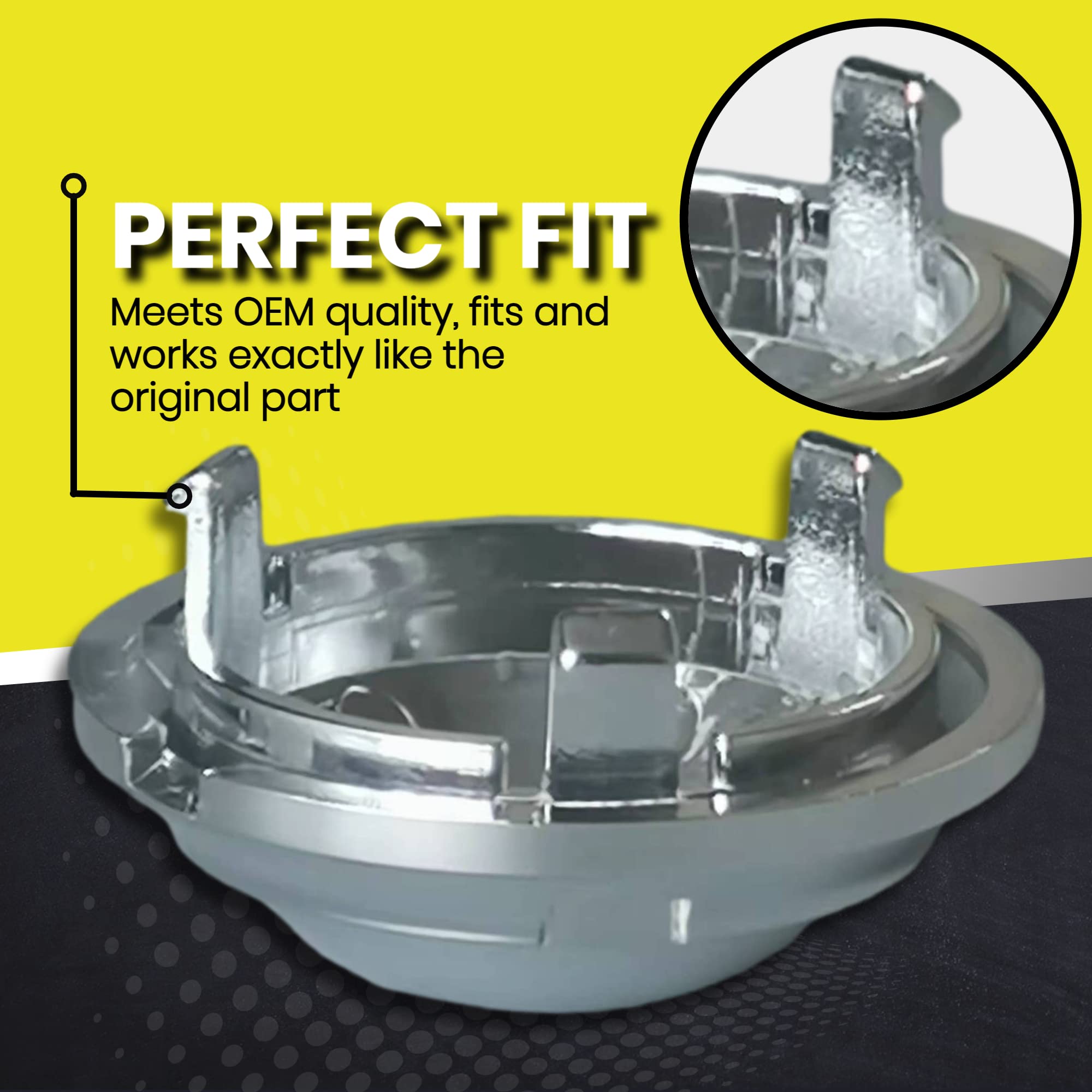 (2 Pack) Washer Pulsator Cap Replacement - Part Number DC66-00777A Highly Compatible with Samsung Washer Model Numbers 5788799, 3282678, AP5788799 and PS8753312 - Image 6