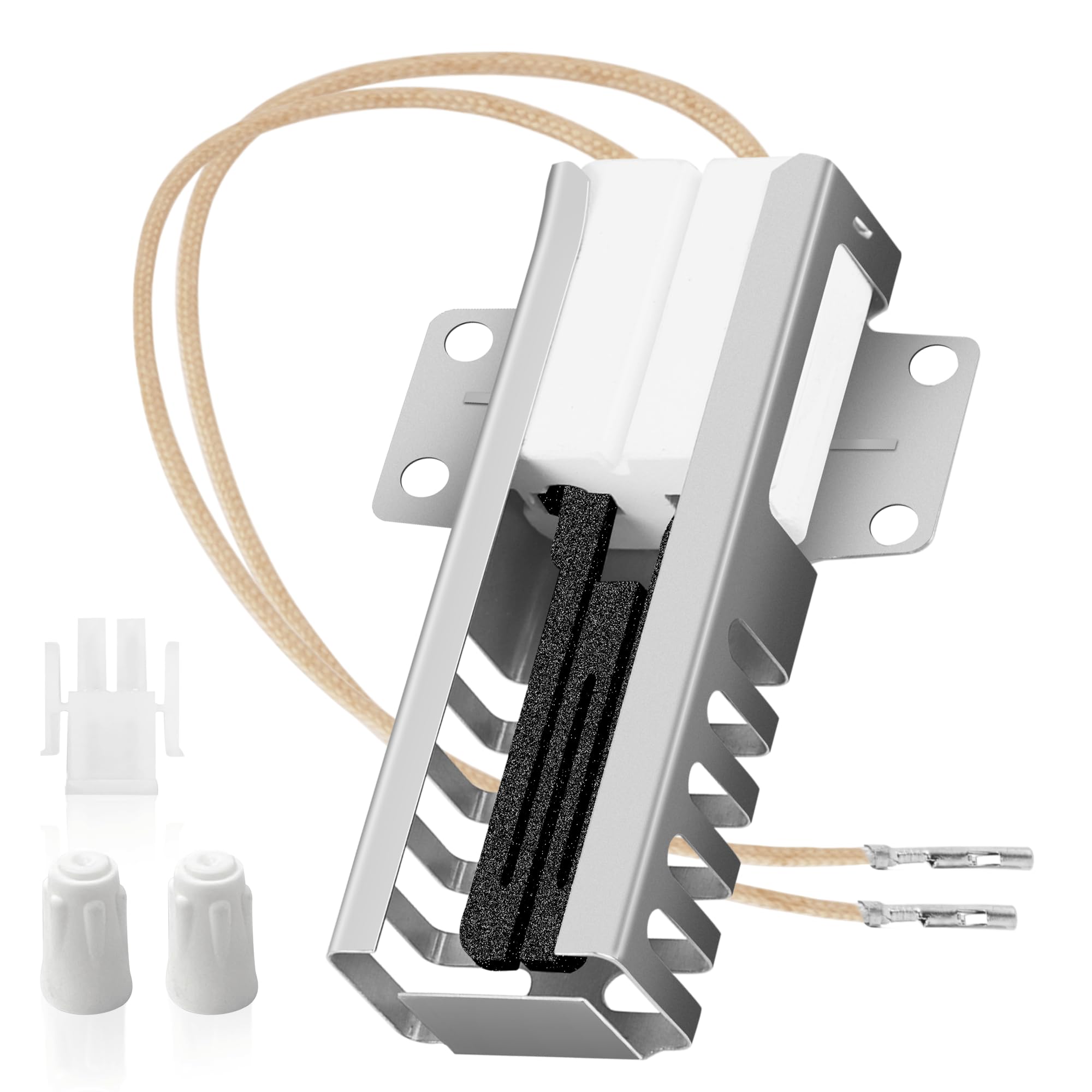 WB13K21 5303935066 Oven Igniter for GE, Frigidaire, Kenmore Gas Range Oven. Replaces WB13K0021, Norton 501A, WB13T10045, WB13K10026 Universal Model. 1-year warranty.