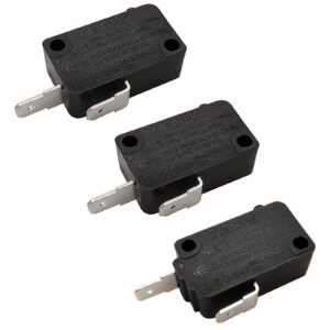 HiQltyla Microwave Door Switch Replacement, KW3AT-16 16A 125VAC, 2NO+1NC