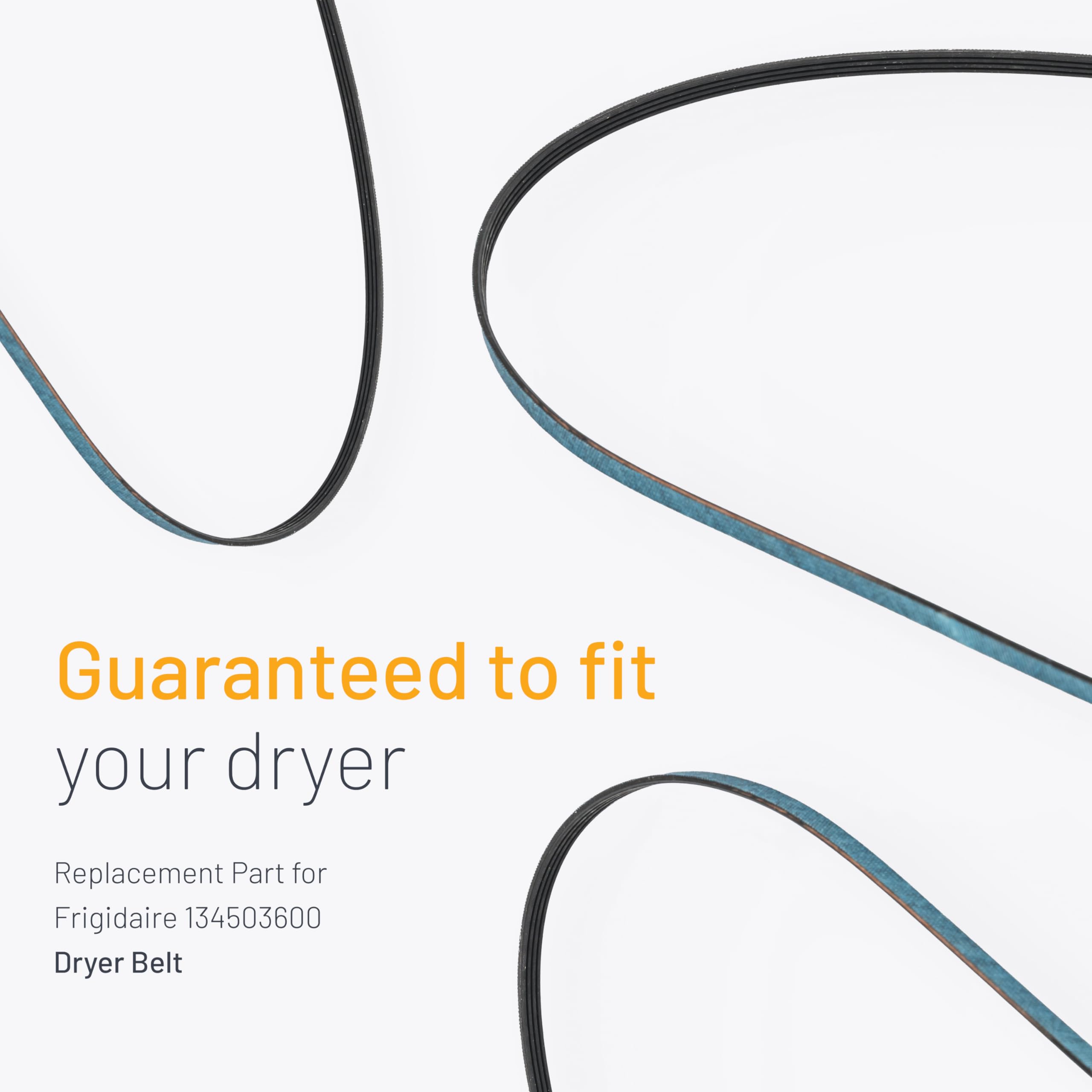 Smart Choice 134503600 Dryer Drum Belt Compatible with Frigidaire, Compatible with Electrolux Dryers, Replaces AP3865318 PS1148434 5303283471 - Image 6