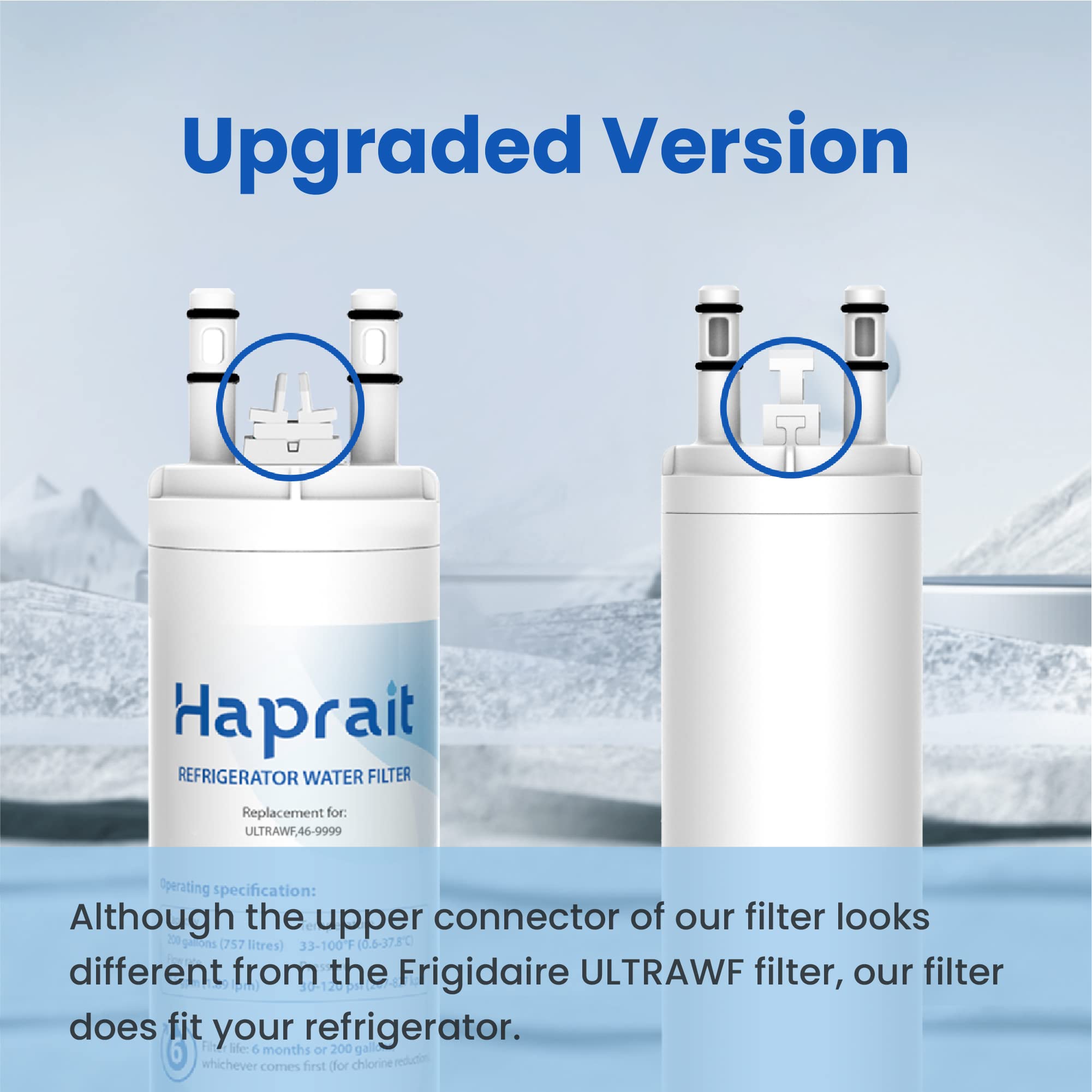Haprait HP005 Replacement for Frigidaire ULTRAWF, 3 Count - Image 3