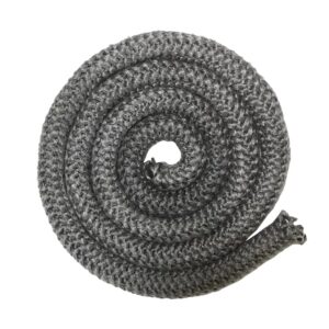 Protalwell Wood Stove Door Gasket, 3/4" Grey Color, Length 72"