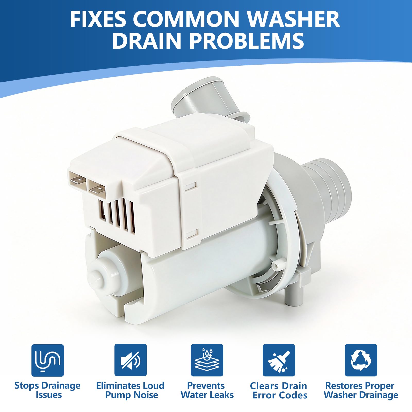 DP040-012 4681EA1007A Washer Drain Pump Replacement - Image 5