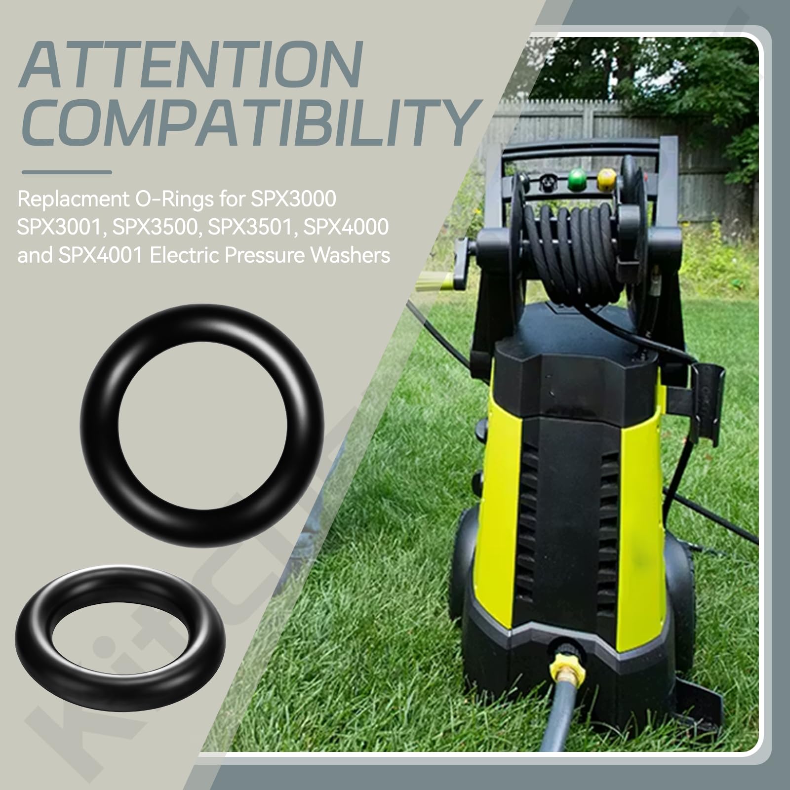 SPX3000 Pressure Washer O-Rings Compatible with Sun Joe Pressure Washers - Image 4