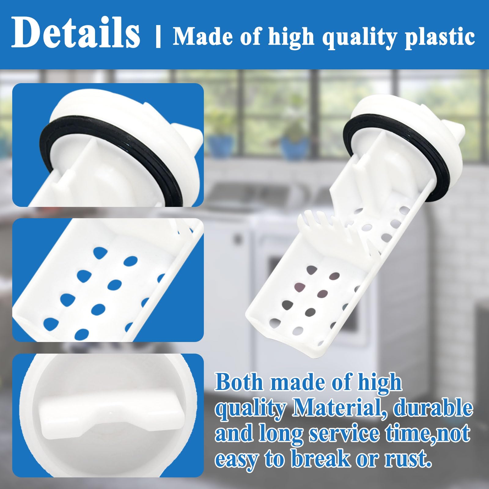 WH11X34741 Washer Drain Pump Filter - Image 4