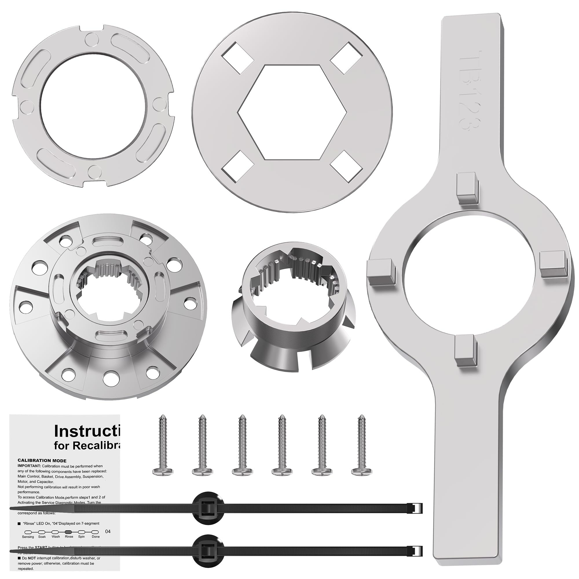 Washing Machine Hub W10324651 Fit for Whirl-pool May-tag Ken-more