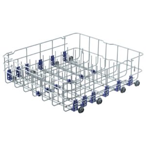 Upgraded 3751DD1001J Dishwasher Lower Rack Replacement for LG Dishwasher Rack LDF5545ST LDF7774ST Dishrack LG Dishwasher Bottom Rack Parts Direct Drive Dish Washer Lower Drawer Wheels