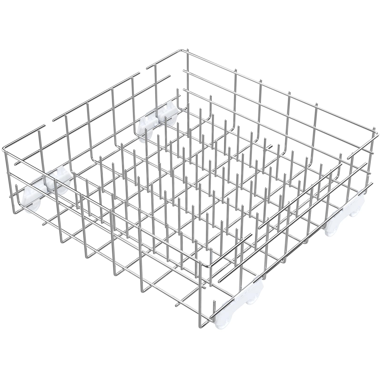 Upgraded 304 Stainless Steel W10311986 W10380384 Dishwasher Lower Rack Replacement for Whirlpool Dishwasher Bottom Rack 300563, DU911PCDQO with WP3376961 Wheels - Image 6