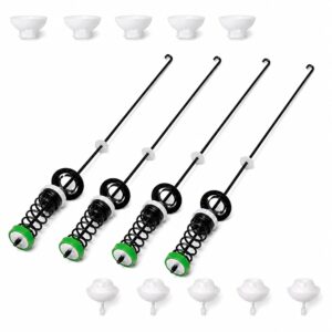 ZYTTOO W11130362 Washer Suspension Rods for Whirlpool Maytag Kenmore Washer Parts, Replaces W10594080 W10735786 WTW5000DW2 MVWX655DW1