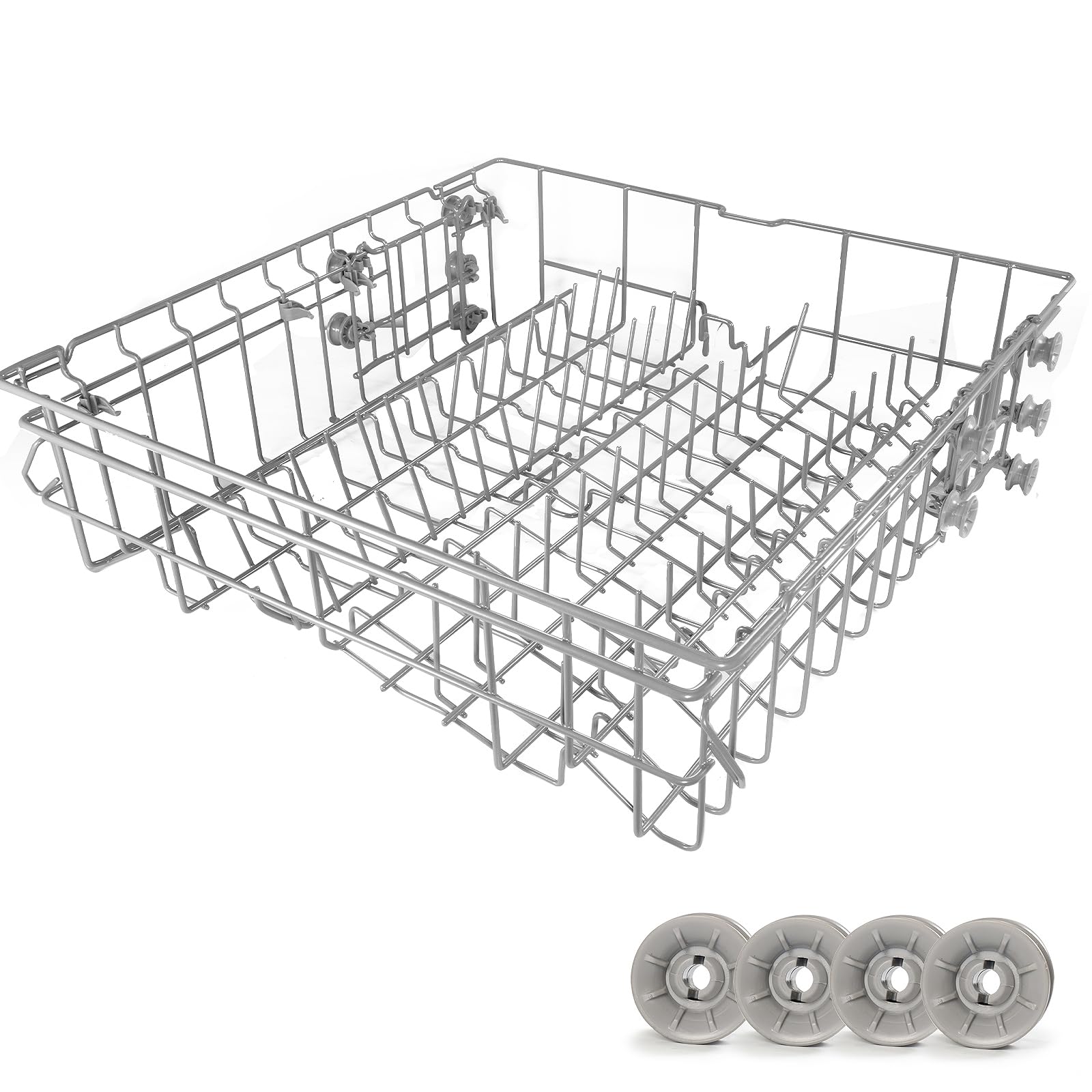 ใ๐ฎ๐ฌ๐ฎ๐ฒ ๐๐ฅ๐๐ง๐๐๐๐ใDishwasher DD82-01385B A/S Assembly-Middle Dishrack (20.5''W*20''D), Center Dishrack (With Dishrack Rollers) - Fit for Samsung Dishwasher Parts DW80R2031/DW80M2020US Series