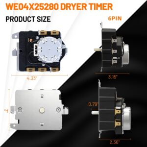 GTD33EASK0WW GTX22EASK0WW GTX33EASK0WW Fits for GE Dryer Timer Replacement