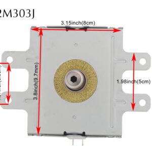 Original Genuine Product 1080w Magnetron 2M303J Air-Cooling Magnetron Frequency Conversion Microwave 5304521745 2M303J MA04W09000G